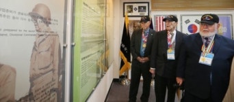 6·25 참전 미군들이 지은 가평고등학교 가이사 역사관 문 열어