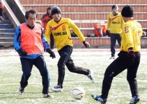 남구생활체육회 실버축구단 시무식 후 친목경기
