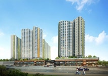 송내역 초역세권 아파트 눈길