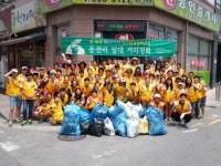 말끔해진 거리 보면 무더위 싹 가셔요