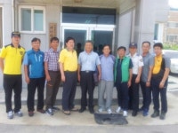 중부署, 옹진군 대이작치안센터 근무자 격려