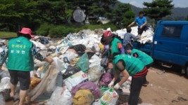 안성 보개면 새마을지도자회 숨은자원 모으기 행사