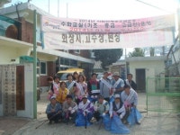 농아인協 동두천지부, 보산동 청소 구슬땀