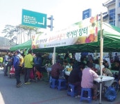 양평 용문면 새마을협의회, 나눔장터 참여