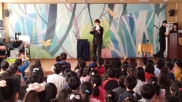 주안북초, 3~6학년 문예교육 마술공연 가져