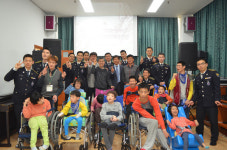 중증 장애인과 약속지킨 군포경찰서장