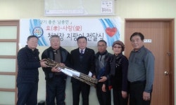 광주 남기삼 남종면장, 지역 경로당에 사랑愛