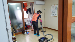 오산시-한전산업개발 봉사단, 주거환경 개선 구슬땀