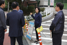 박은경 안산시의원 덕인초 통학로 안전 확보 만전