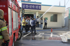 여주署, 긴급상황 대비 소방훈련