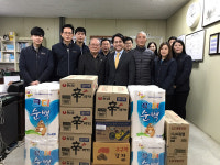 매립지관리공사, 노인회 검단분회 찾아 봉사활동