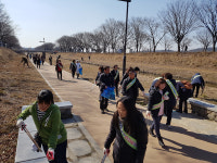 겨우내 묵은때 벗긴 안산 화정천 고잔1동 봄맞이 국토대청결