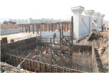 연길시 연천교·도로 공사 일사천리