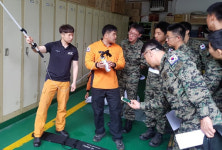 국군복지단 평화지원단 | 서부소방서, 국제평화지원단 장병 대상 소방안전교육