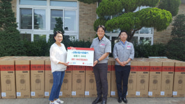 선창산업, 저소득 장애인 위해 중구청에 냉풍기 기탁