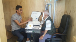 경기동부보훈지청, 6.25참전 용사에 안경 지원