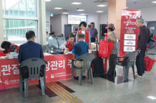 옹진보건소, 백령면에서 레드써클 캠페인 펼쳐