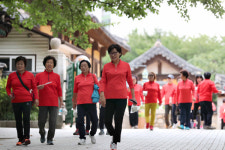 동구, 화도진공원 Happy walking 건강걷기 발대식