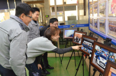 군포署 동료와 사진 촬영… 직장내 화기애애