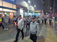 중부서, 하늘도시 중심상가 등서 합동 치안 순찰