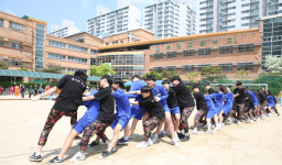 모두가 1등  꼴찌 없는 오산 운천고 체육대회