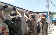 포천북부희망복지센터,  저소득 어르신 집수리