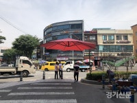 동구, 여름철 폭염대비 횡단보도 그늘막 설치