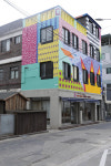 동두천 보산동 채색한 그래피티아트
