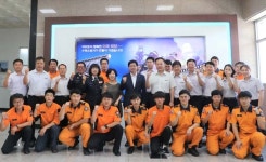 소방공무원은 수원의 큰 자산 염태영 시장,  수원소방서 방문