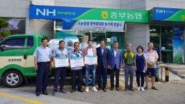 도·농 협력으로 살기좋은 농촌을 농협 광주지부, 농기계·쟁기 전달