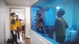 미추홀구시설관리公, 시설개선 봉사활동