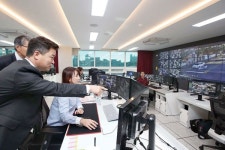 허인환 동구청장, CCTV 통합관제센터 시설 점검