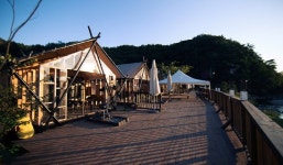 아련한 봄 내음에 캠핑장이 깨어난다