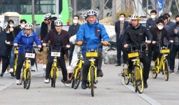 공유 자전거의 힘… 녹색 페달 밟으며 미래생명도시로 씽씽