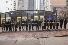 의왕 계원대학로에 로드갤러리 오픈 내달 15일까지 市미술인 작품 전시