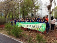 계산4동 행정복지센터, 서부간선로변 묘목 식재