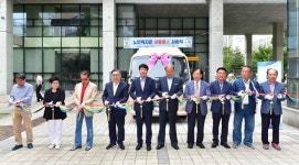 부평구 노인복지관 신규 셔틀버스 시승식