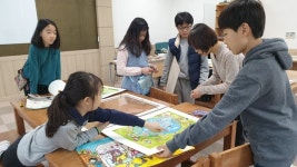 수원 바른샘어린이도서관 나도 큐레이터 6기 전시회