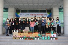 병무지청, 위기의 화훼 농가 돕기 동참