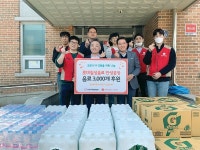 롯데칠성음료·안성죽주로타리클럽의 통 큰 기부