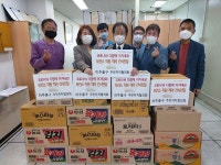 미추홀구 주민자치협, 미추홀구보건소에 간식 전달