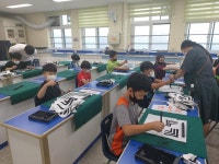 양주 산북초등학교, 서예로 올바른 인성 함양
