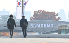 차분한 분위기의 수원 삼성 디지털 시티