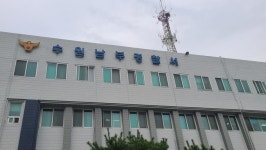 음주운전 차량, 주행 중 도로 연석 들이받고 화재