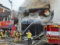 부천 자동차 정비소서 화재···건물 일부 불에 타