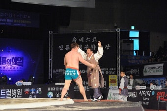 2021 설날장사씨름대회, 장성우 백두장사 등극으로 남자부 경기 마무리