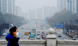 미세먼지 가득한 도심