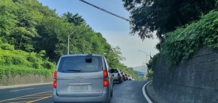 남양주지역 내 지방도 387호 일부 구간, 확장 공사 하세월