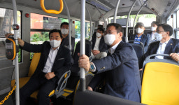 인천 친환경 수소 대중교통시대 개막...6일 수소 시내버스 5대 첫 운행