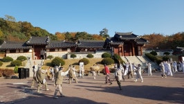 성남문화원, 2021 성남 향토민속놀이 이무술 집터 다지는 소리 공연